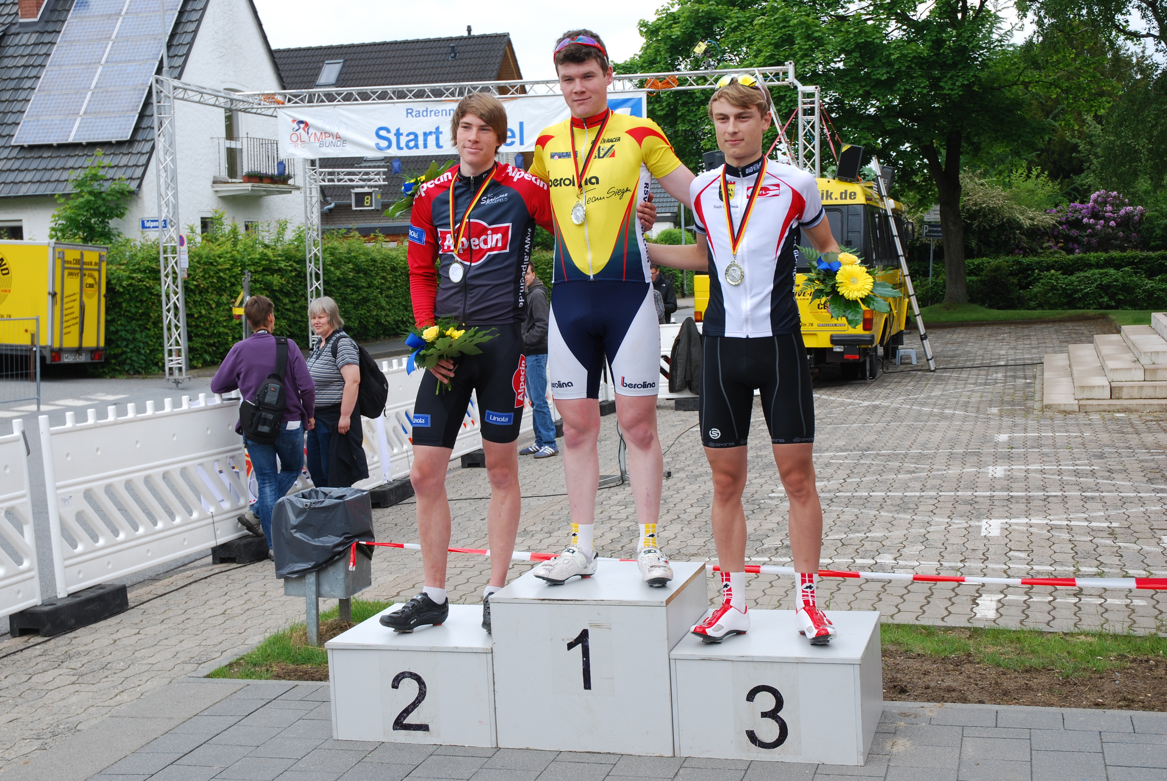 Manuel Hoffmann (Berolina Team des RSV Osthelden), der neue Westfalen- und Bezirksmeister