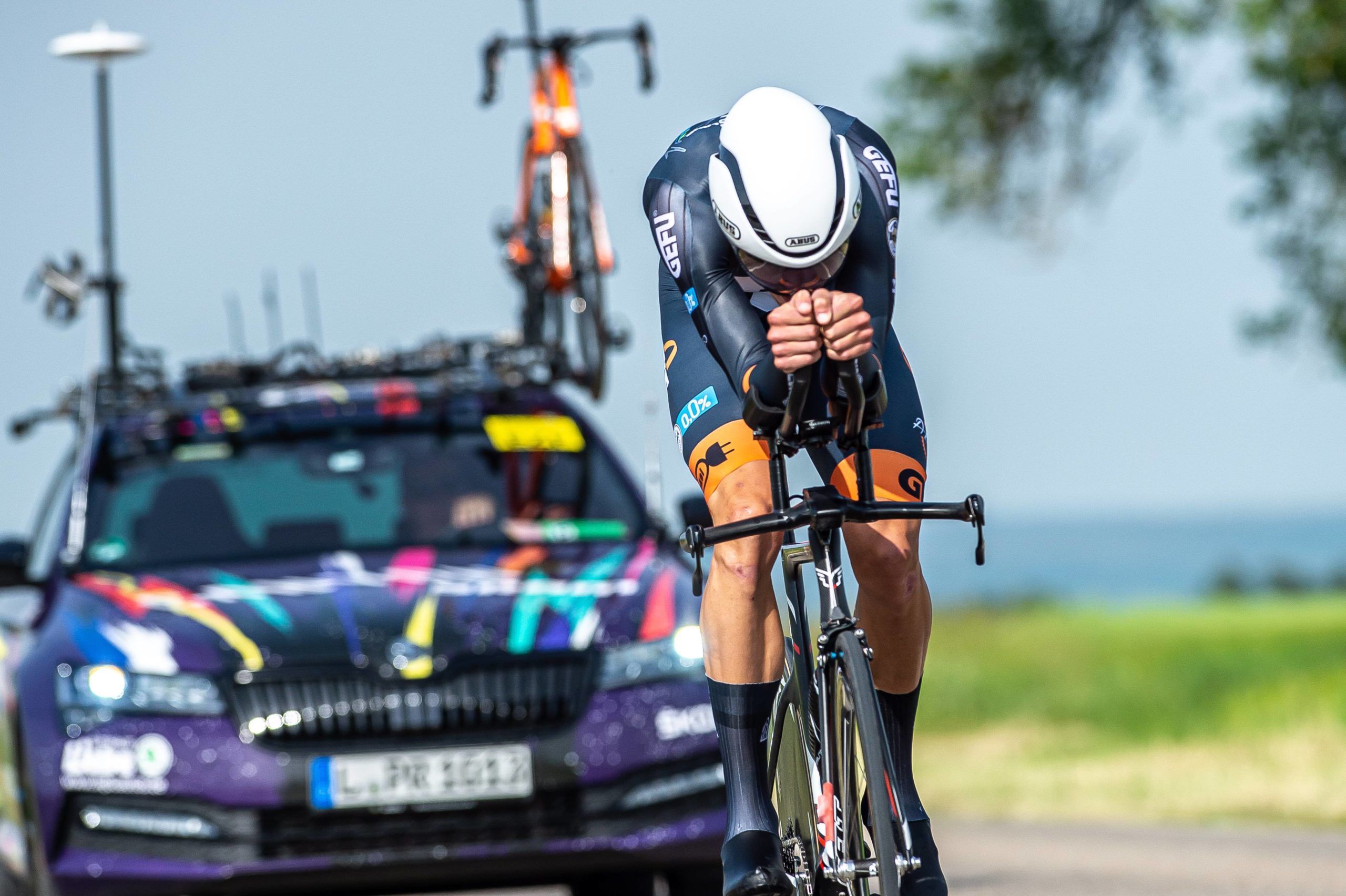 Jon Knolle auf dem Weg zur Bronzemedaille