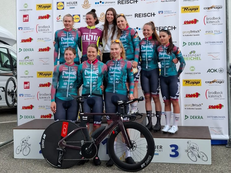 Das Team REMBE | rad-net women dominierte die Rad-Bundesliga am vergangenen Wochenende. (Foto: REMBE | rad-net)