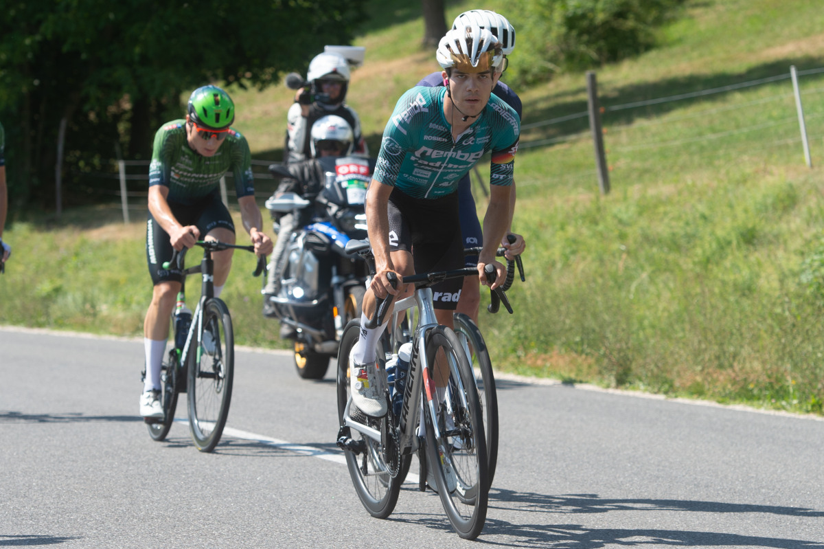 Mauro Brenner war bei der Tour of Austria viermal als Ausreißer unterwegs. (Foto: Mario Stiehl)