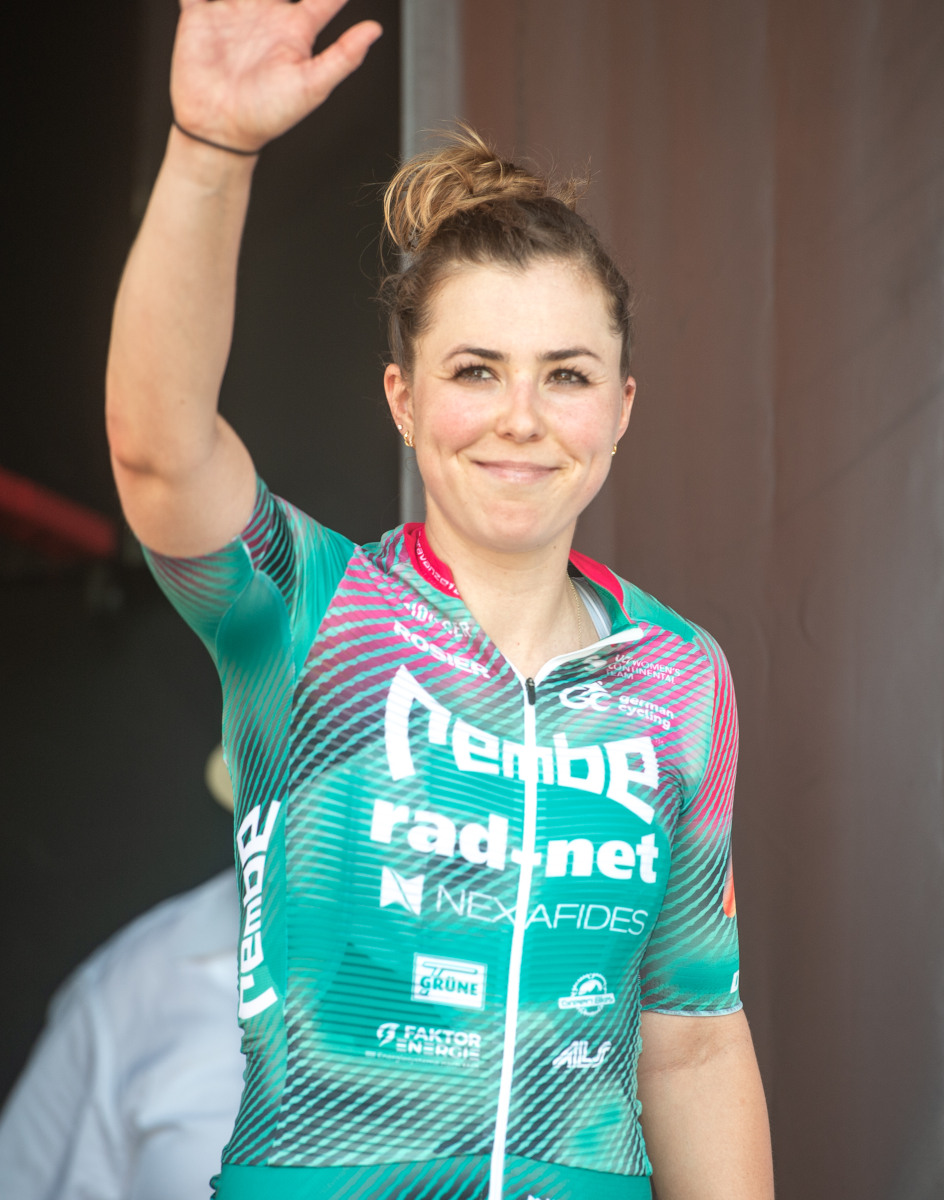 Lisa Klein führt das REMBE | rad-net women-Aufgebot in Belgien an. (Foto: Mario Stiehl)