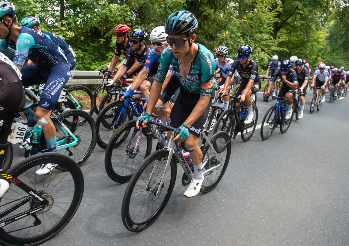 Johannes Adamietz (Foto) und seine Teamkollegen wollen die Sauerlandrundfahrt mitbestimmen. (Foto: Mario Stiehl)