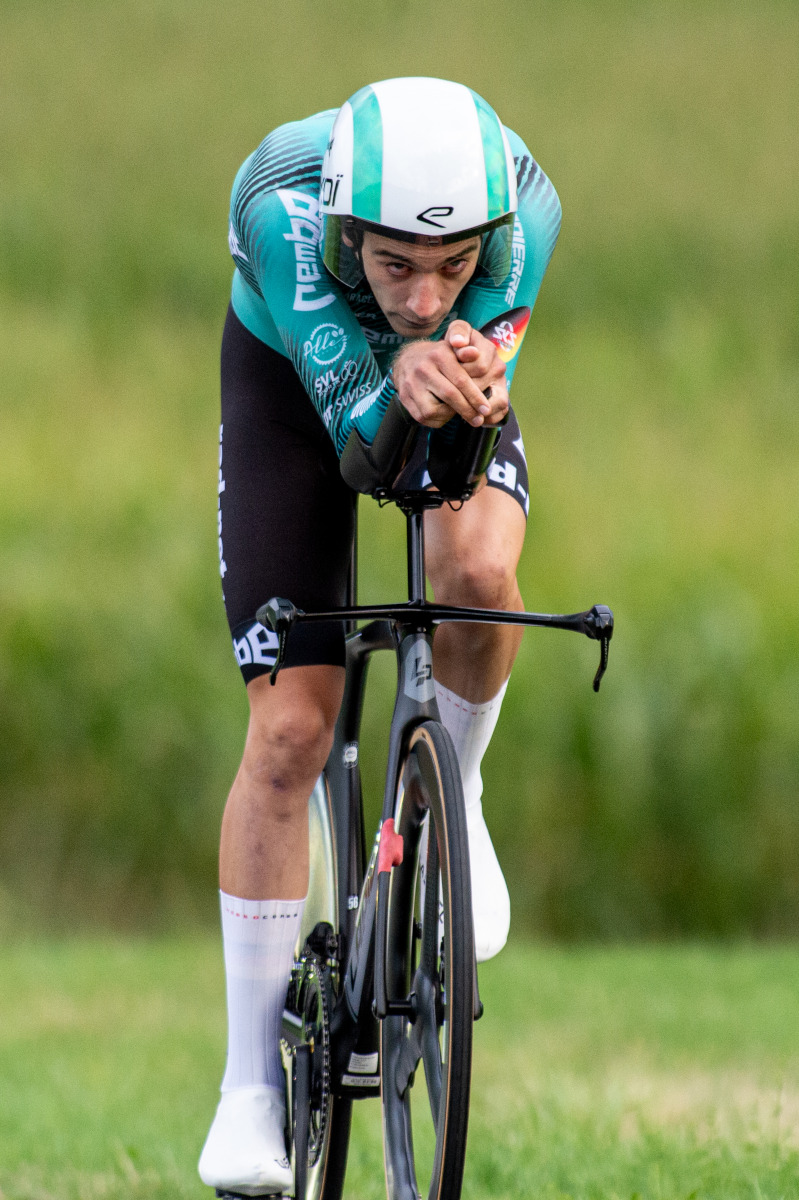 Miguel Heidemann wurde Zweiter im Auftakt-Zeitfahren der Sauerlandrundfahrt. (Foto: Mario Stiehl)