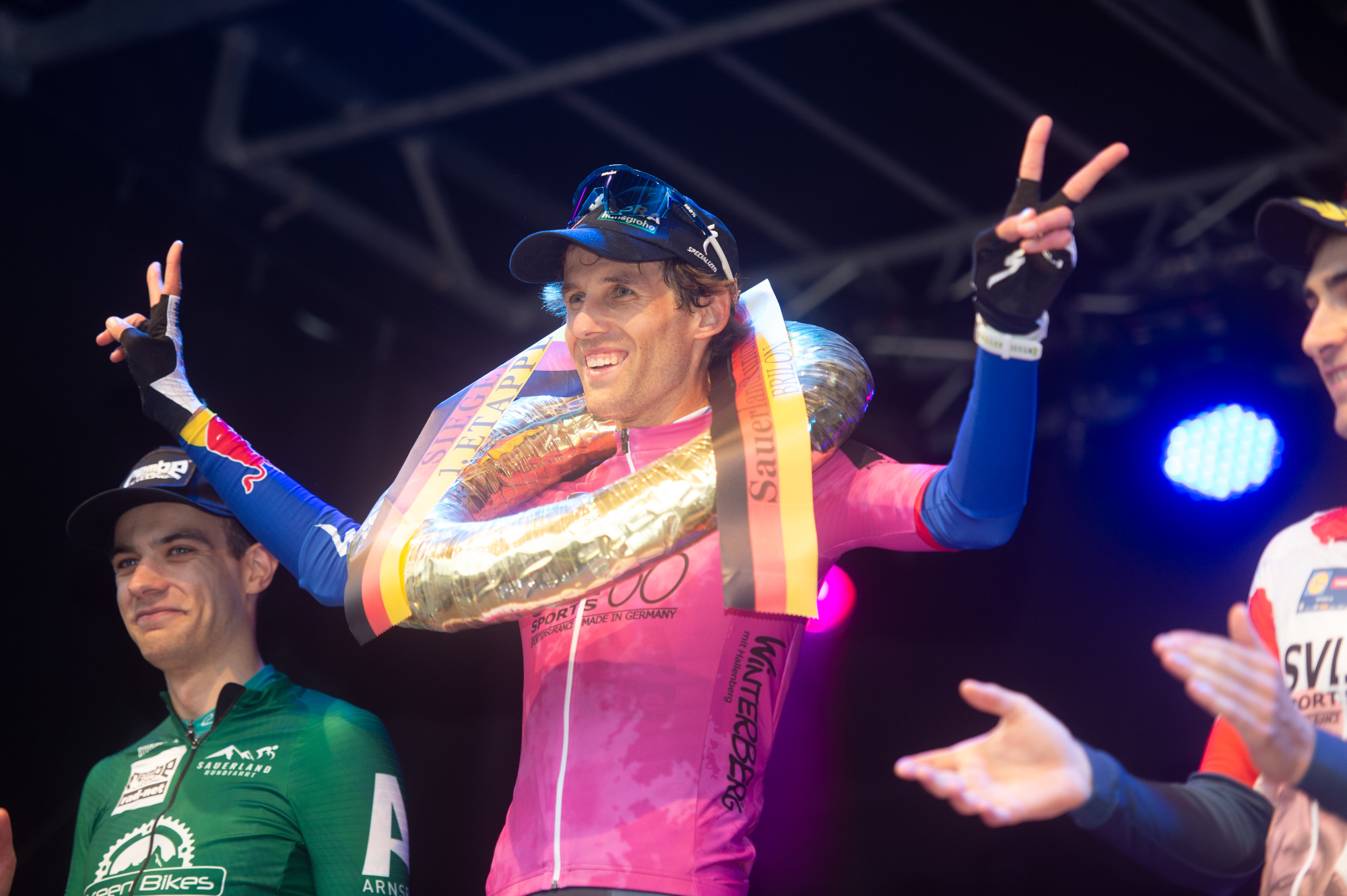 Ben Zwiehoff gewann das Auftaktzeitfahren der Sauerlandrundfahrt. (Foto: Mario Stiehl)